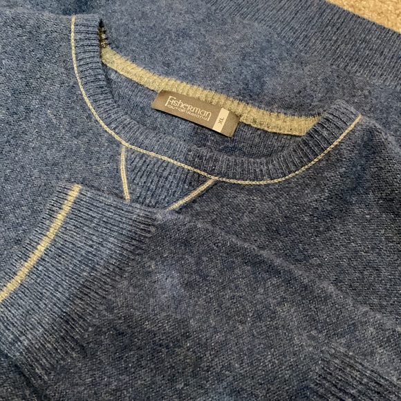 💕Fisherman Out of Ireland Lambswool Sweater Luxury Irish Wool NWOT - Picture 4 of 10